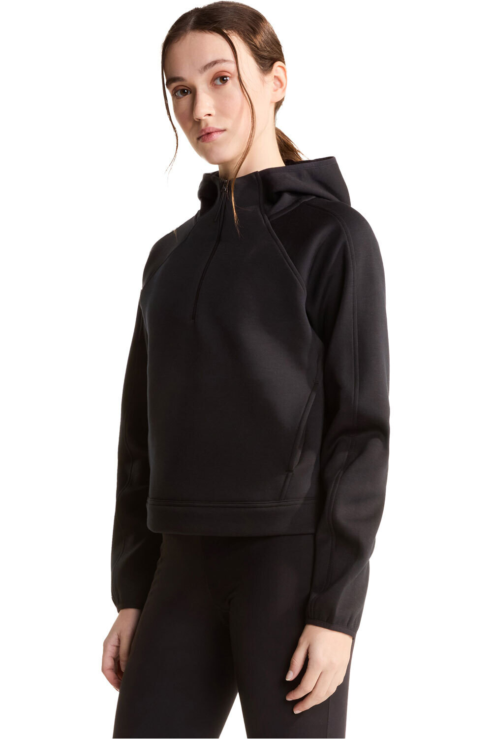 The North Face Sudaderas Montaña Mujer W JAIDA 1/4 ZIP HOODIE vista frontal