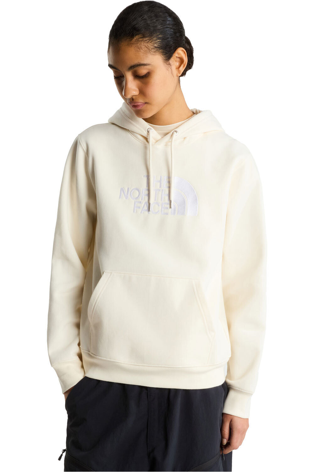 The North Face Sudaderas Montaña Mujer W TNF ESSENTIAL DREW PEAK REGULAR HOODIE vista frontal