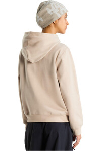 The North Face Sudaderas Montaña Mujer W TNF ESSENTIAL DREW PEAK REGULAR HOODIE vista trasera