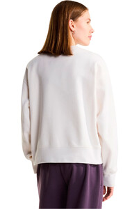 The North Face Sudaderas Montaña Mujer W TNF ESSENTIAL SIMPLE DOME BOXY OS CREW vista trasera