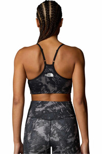 The North Face sujetador deportivo W FLEX BRA AOP vista trasera