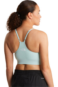 The North Face sujetador deportivo W FLEX BRA vista trasera