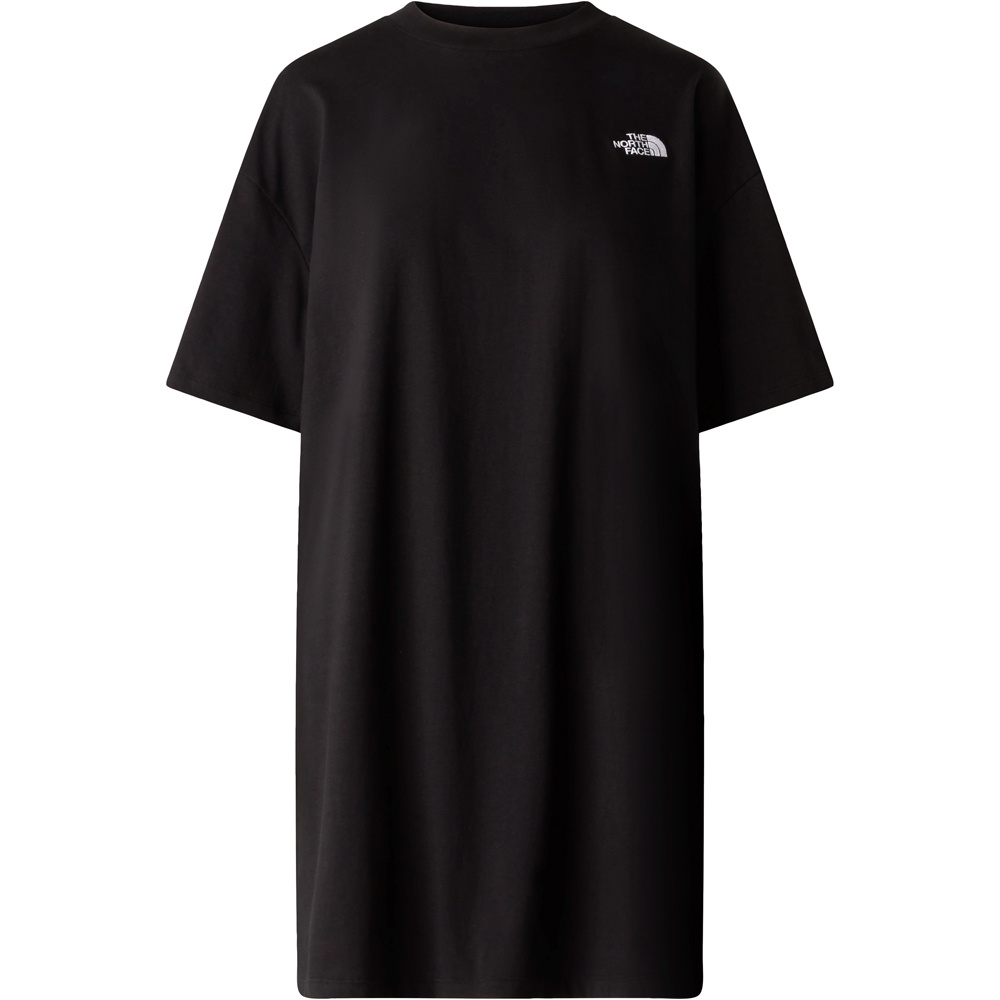 The North Face vestidos mujer W EVOLUTION SIMPLE DOME T-SHIRT DRESS vista detalle