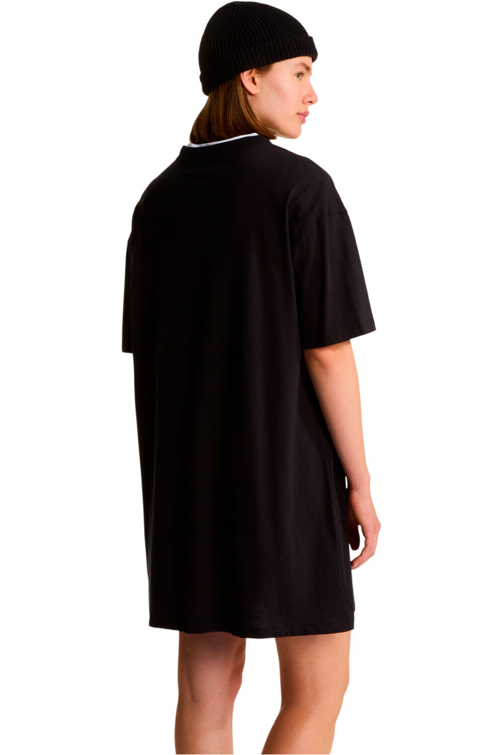 The North Face vestidos mujer W EVOLUTION SIMPLE DOME T-SHIRT DRESS vista trasera