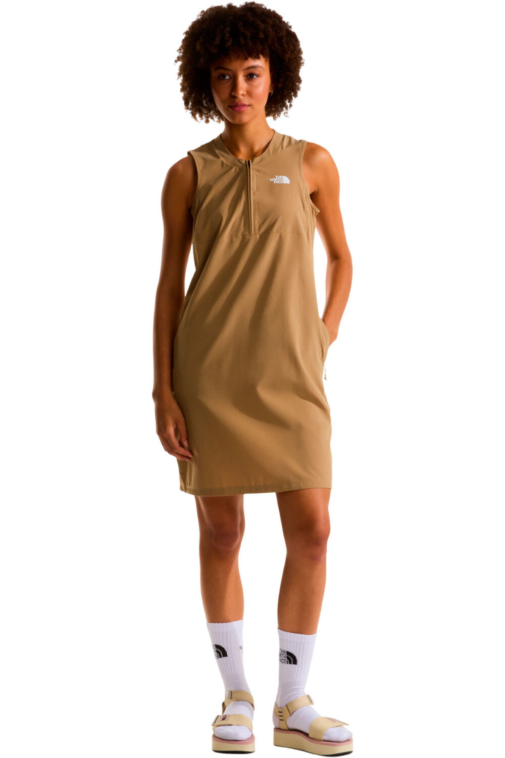 The North Face vestidos mujer W PACKABLE DRESS vista frontal