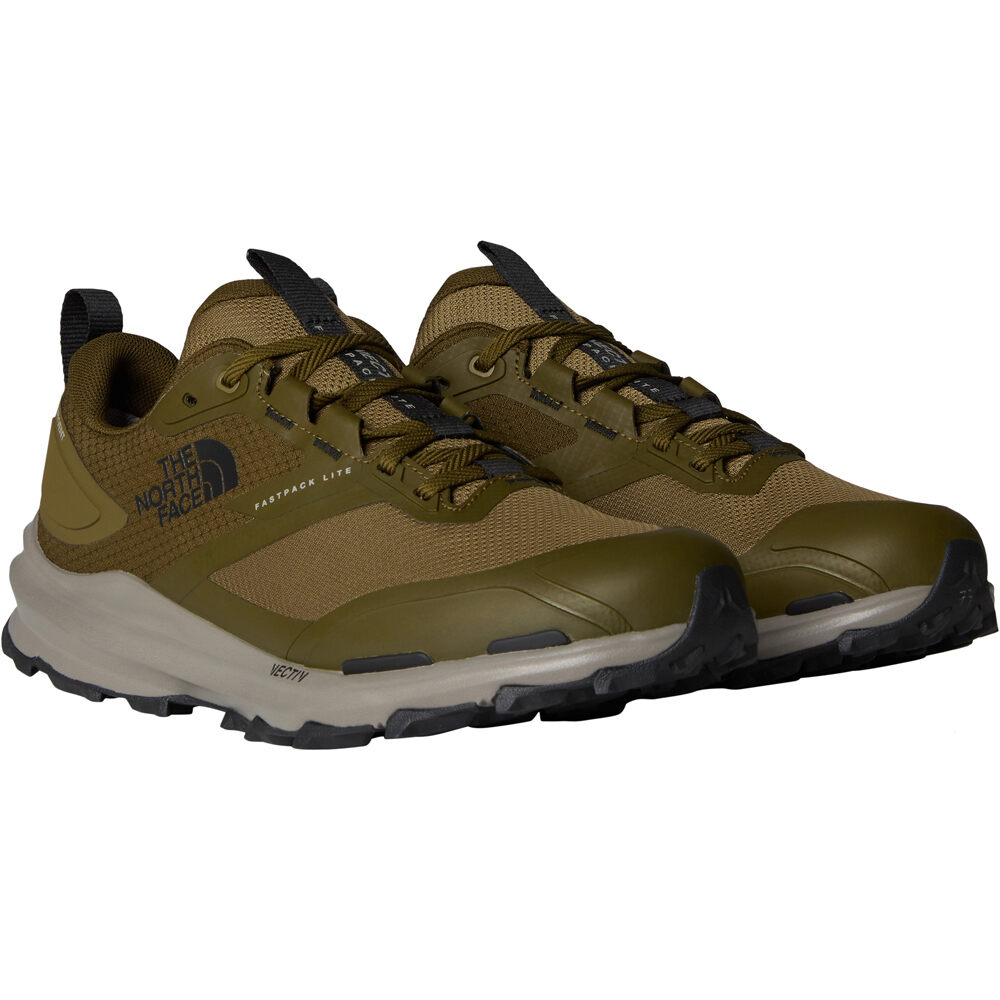 The North Face zapatilla trekking hombre M VECTIV FASTPACK LITE WP vista superior