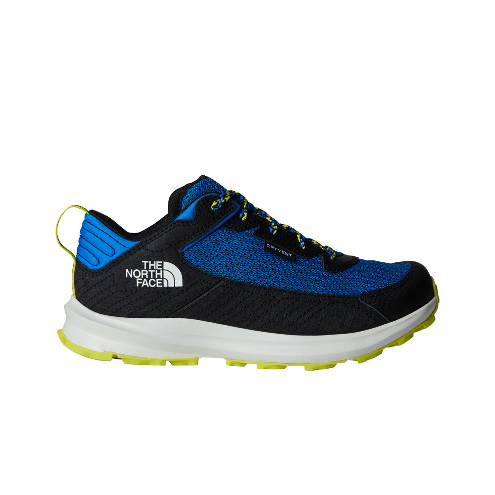 The North Face zapatilla trekking niño Y FASTPACK HIKER WP lateral exterior