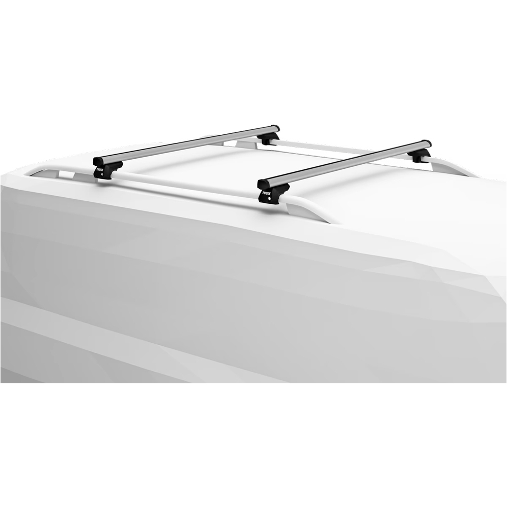 Thule portabicicletas y soportes para bicicletas BARRAS THULE PROBAR 390 120CM ALUMINIO (PACK DE 2) vista frontal