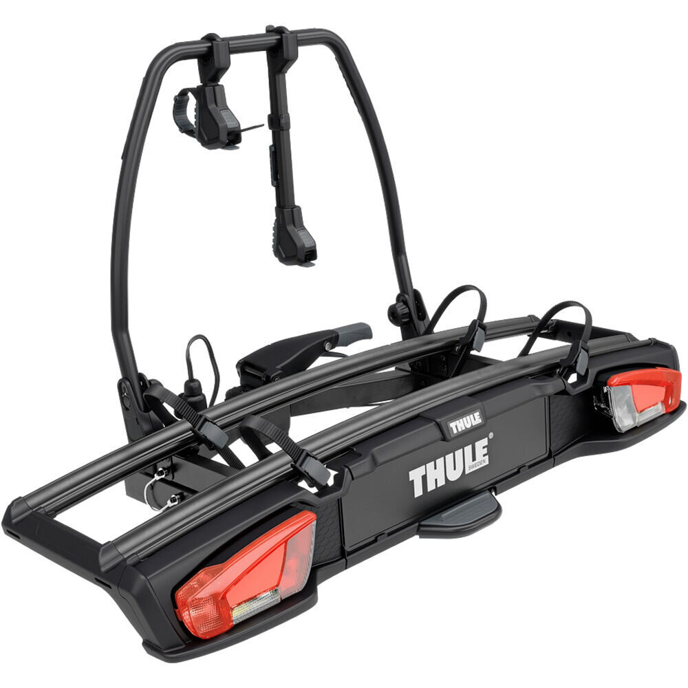 Thule portabicicletas y soportes para bicicletas PORTABICI THULE BOLA VELOSPACE 3 2 BICIS NUEVO vista frontal