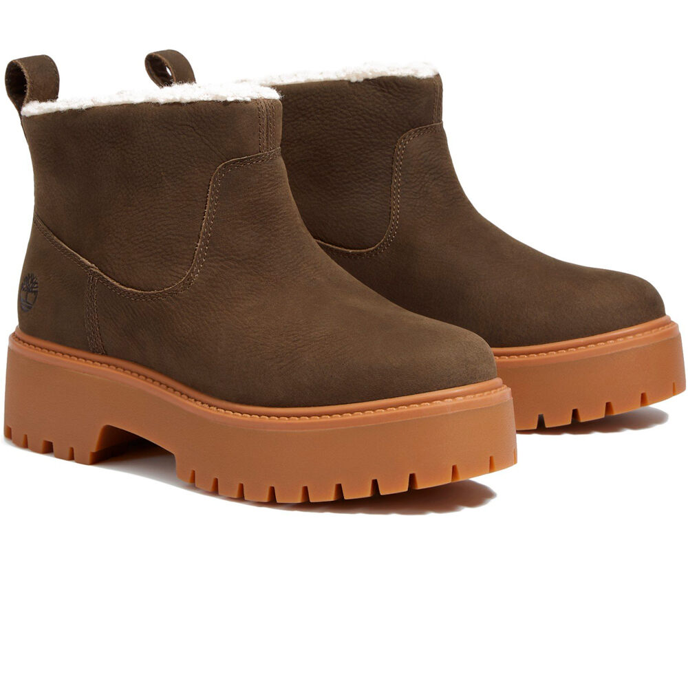 Timberland bota mujer STONE STREET MID WARM LINED BOOT lateral interior