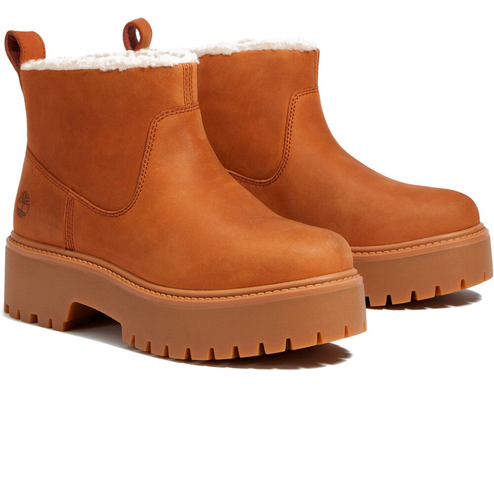 Timberland bota mujer STONE STREET MID WARM LINED BOOT lateral interior