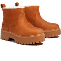 Timberland bota mujer STONE STREET MID WARM LINED BOOT lateral interior