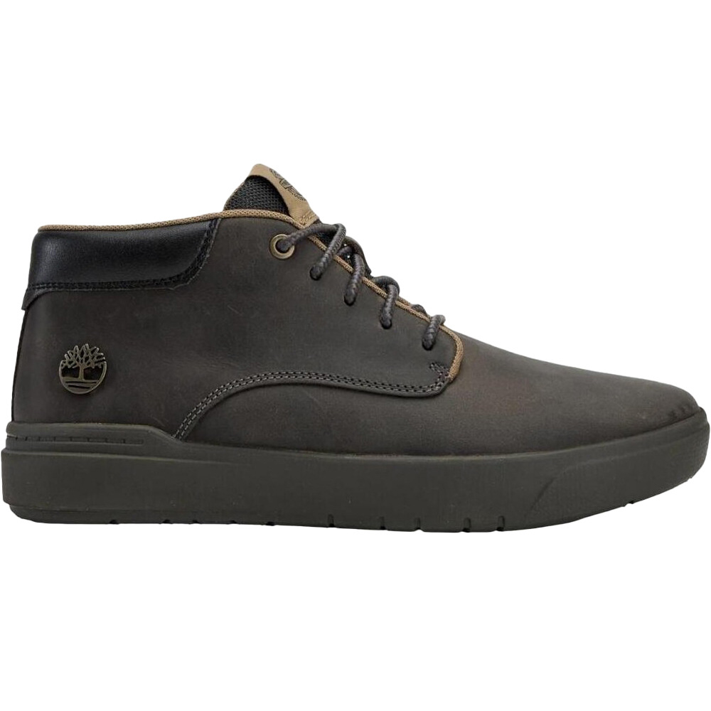 Timberland zapatilla moda hombre Seneca Bay MID LACE UP SNEAKER lateral exterior