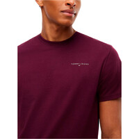 Tommy Hilfiger camiseta manga corta hombre TJM SLIM LINEAR CHEST TEE EXT vista detalle