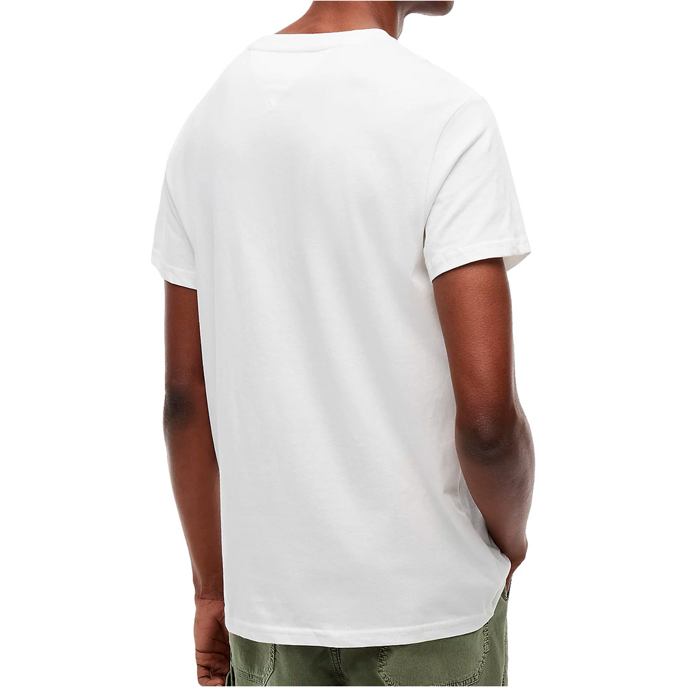 Tommy Hilfiger camiseta manga corta hombre TJM SLIM LINEAR CHEST TEE EXT vista trasera