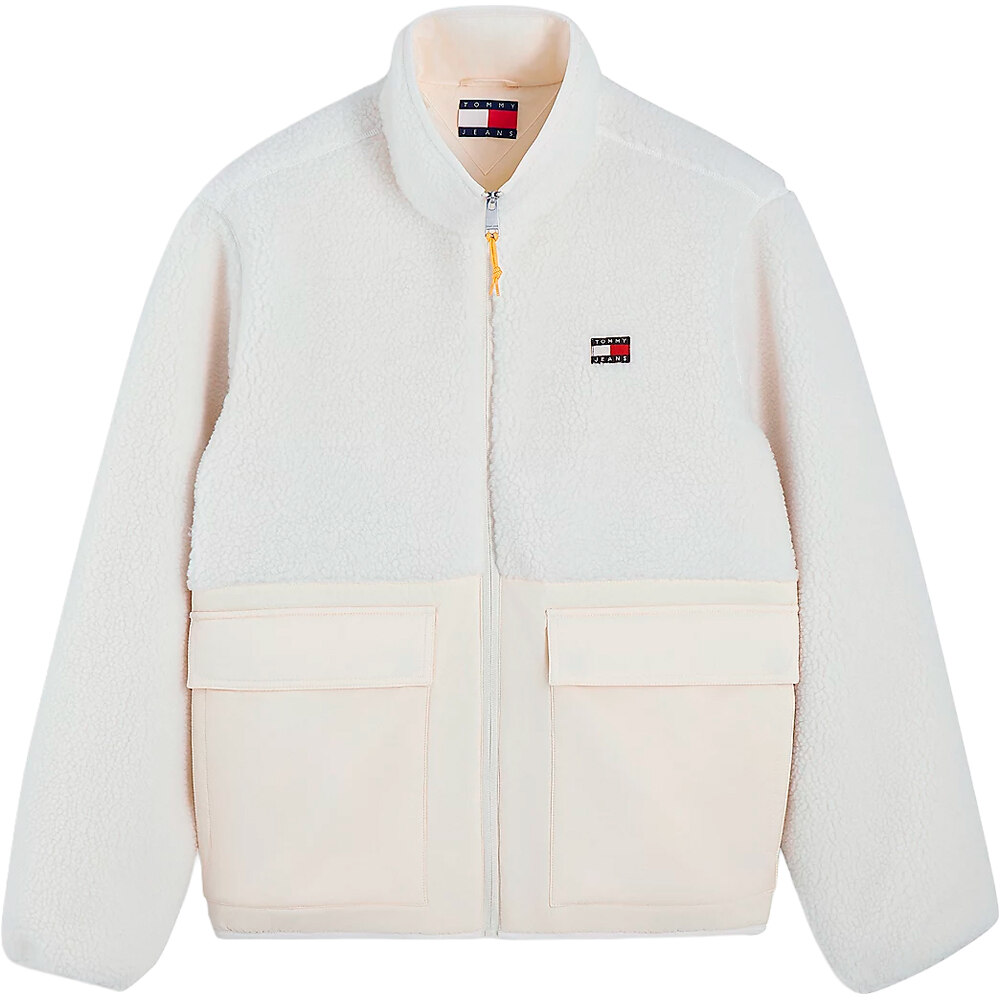 Tommy Hilfiger chaquetas hombre TJM ESSENTIAL MIX TEDDY JACKET vista frontal