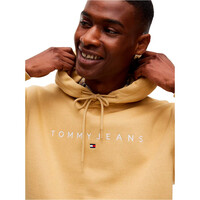 Tommy Hilfiger sudadera hombre TJM REG LINEAR LOGO HOODIE EXT vista detalle