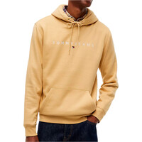 Tommy Hilfiger sudadera hombre TJM REG LINEAR LOGO HOODIE EXT vista frontal