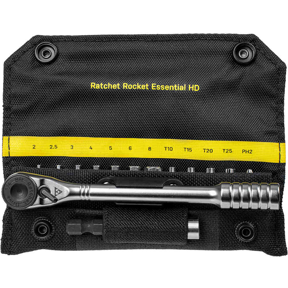 Topeak herramientas bicicleta RATCHET ROCKET ESSENTIAL HD vista frontal