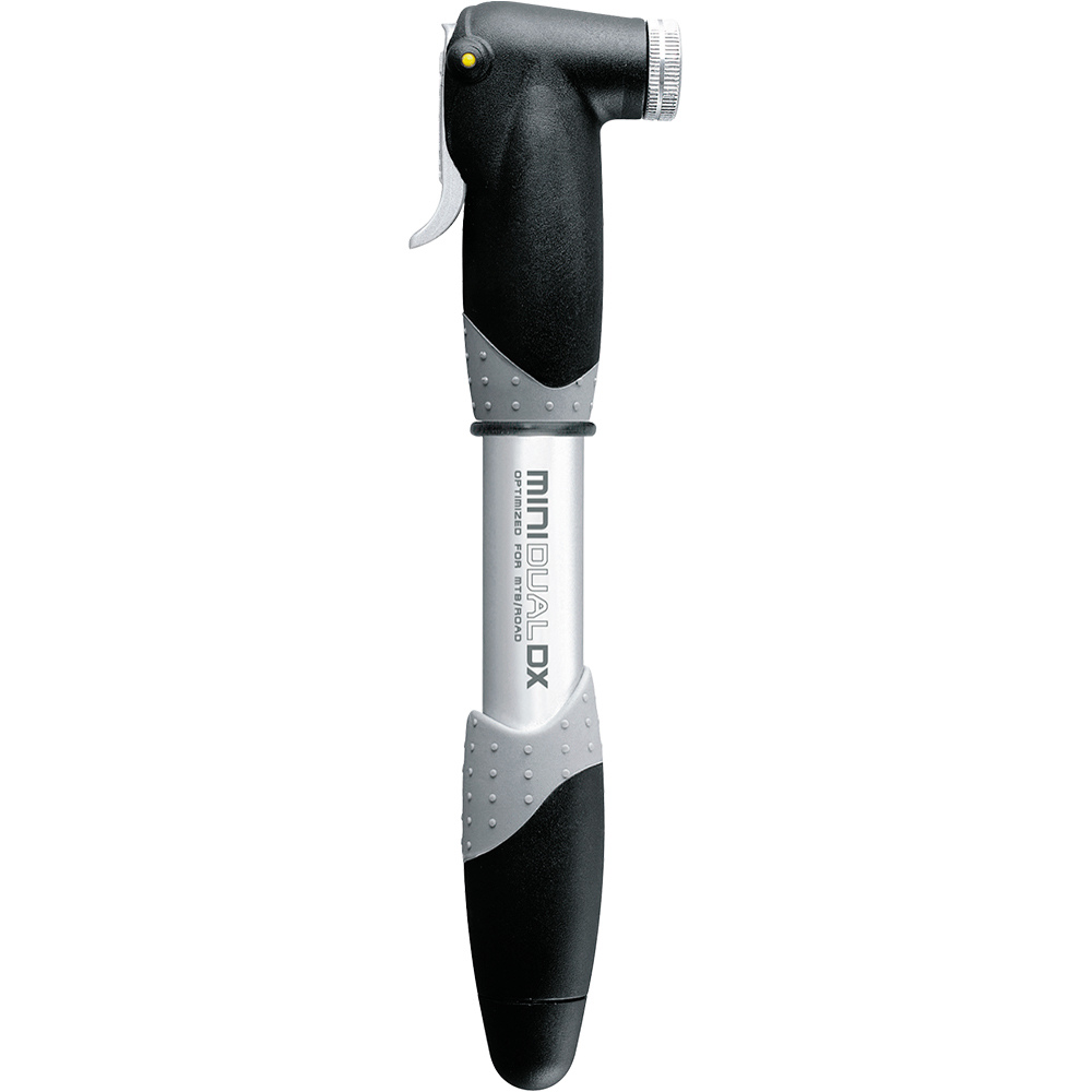 Topeak inflador de mano MINI DUAL DX vista frontal
