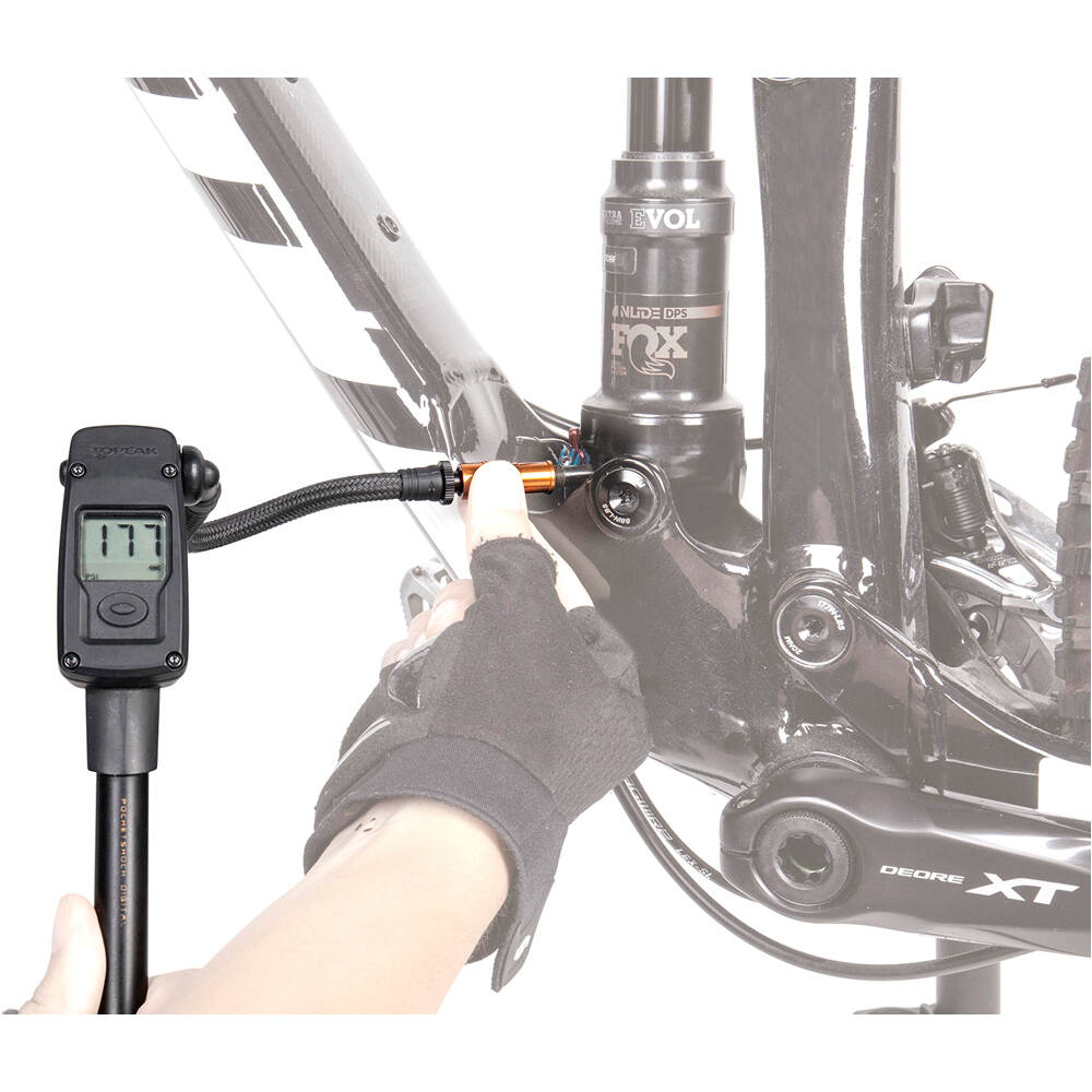 Topeak inflador de mano POCKETSHOCK DIGITAL 03