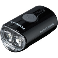 Topeak luz delantera bicicleta WHITELITE MINI USB vista frontal