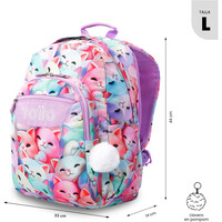 Totto mochila deporte ACUARELES 02