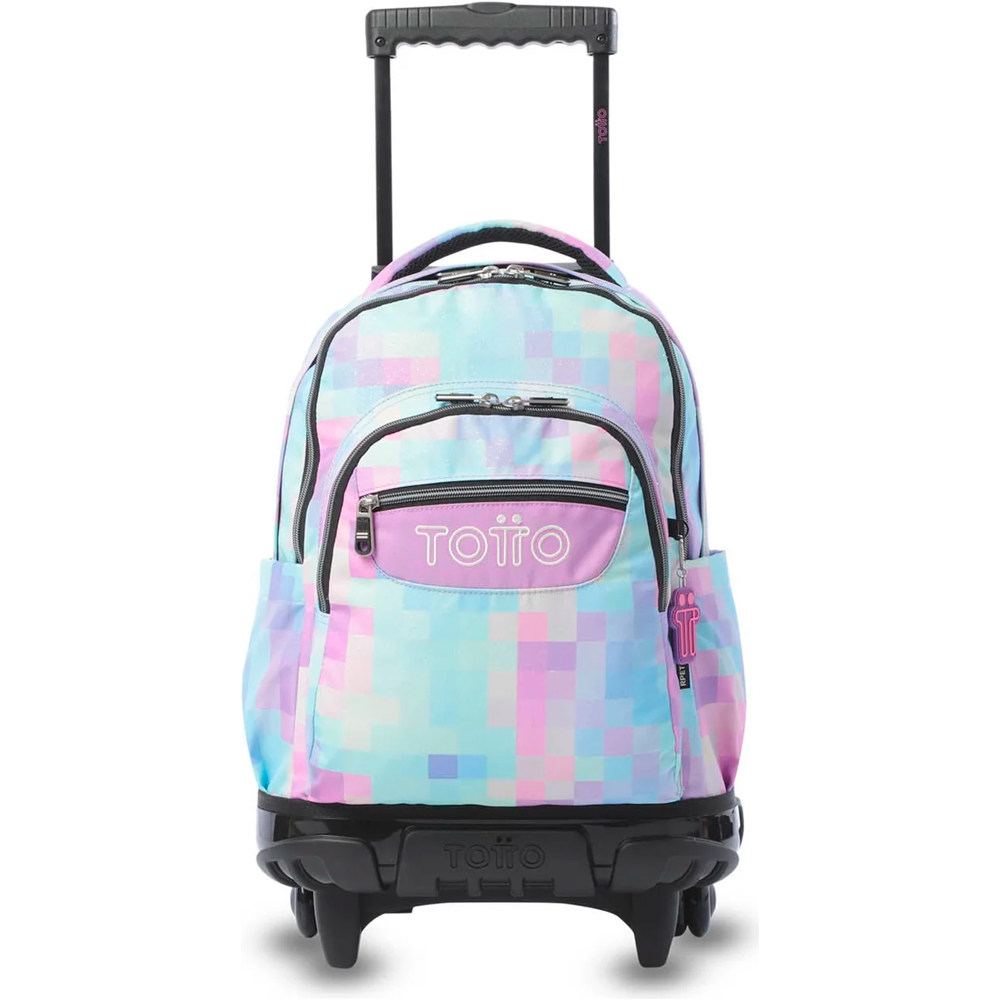 Totto mochila deporte RUEDAS BOMPER RENGLONES 01