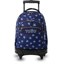 Totto mochila deporte RUEDAS BOMPER RENGLONES 01