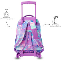 Totto mochila deporte RUEDAS BOMPER RENGLONES 03