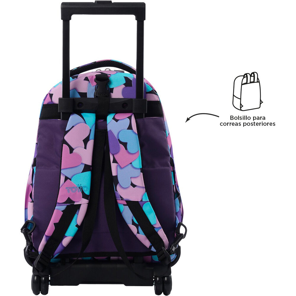 Totto mochila deporte RUEDAS REMOV TIZA 02