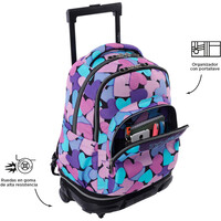 Totto mochila deporte RUEDAS REMOV TIZA 06