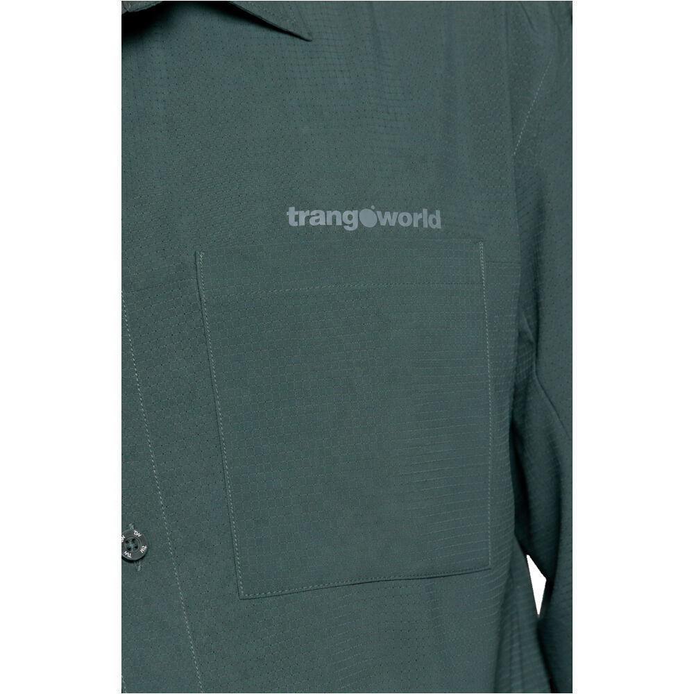 Trango camisa montaña manga corta hombre CAMISA EDAM vista detalle