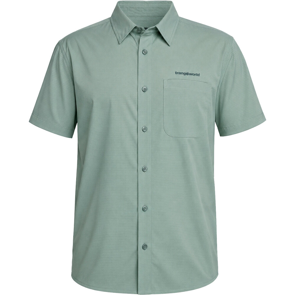 Trango camisa montaña manga corta hombre CAMISA EDAM vista frontal