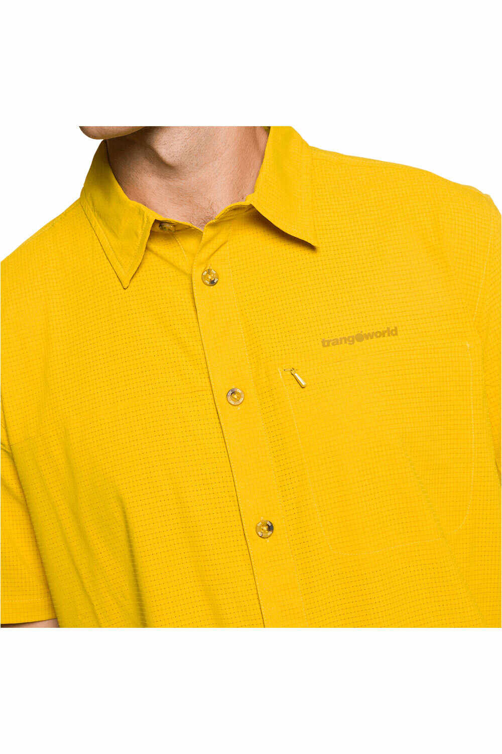 Trango camisa montaña manga corta hombre CAMISA ESERA DF vista detalle