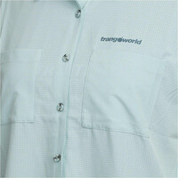 Trango camisa montaña manga corta mujer CAMISA LORIGA vista detalle