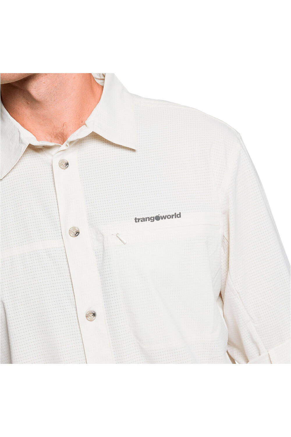 Trango camisa montaña manga larga hombre CAMISA VIGNEMALE DF vista detalle