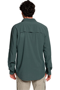 Trango camisa montaña manga larga hombre CAMISA VIGNEMALE DF vista trasera