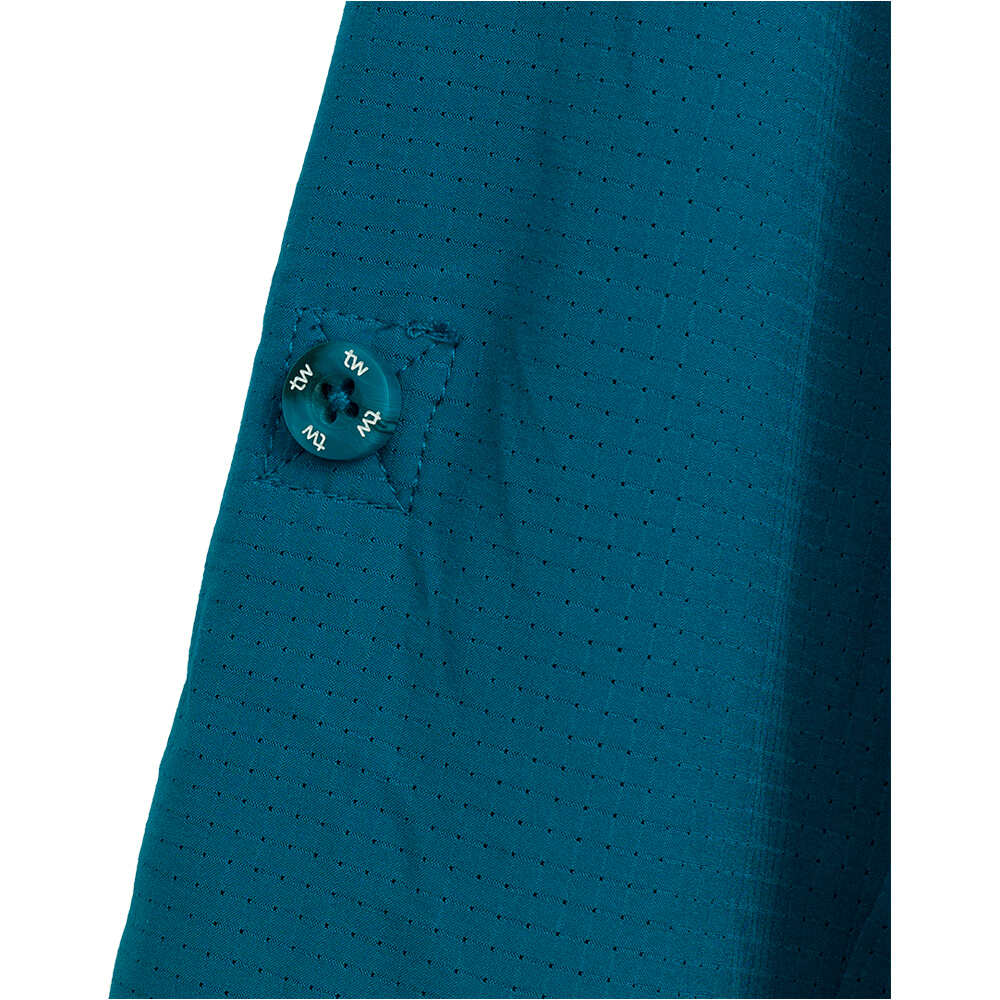 Trango camisa montaña manga larga hombre CAMISA VIGNEMALE DF vista trasera