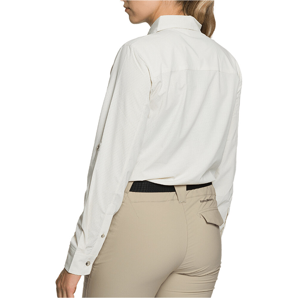 Trango camisa montaña manga larga mujer CAMISA ARDONES DF vista trasera
