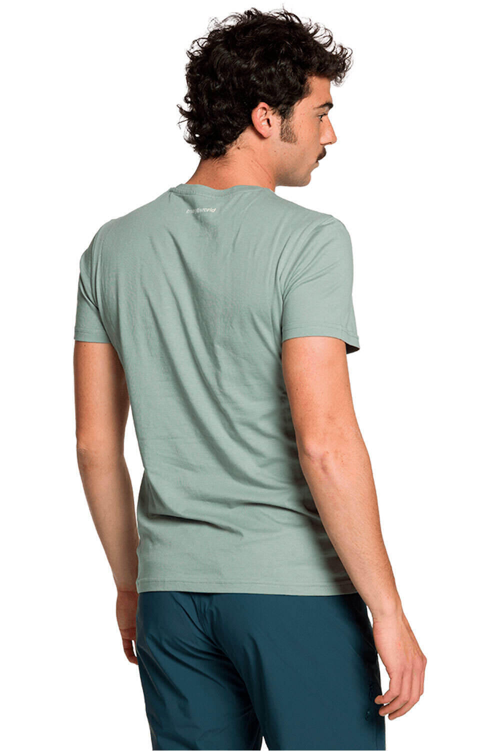 Trango camiseta montaña manga corta hombre _2_CAMISETA MOONLIGHT vista trasera
