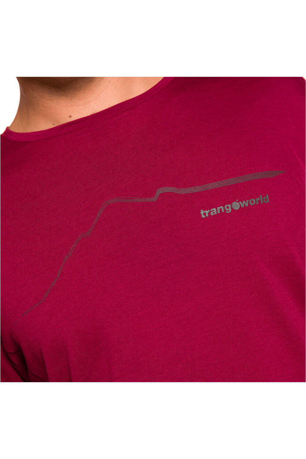 Trango camiseta montaña manga corta hombre CAMISETA AGILE vista detalle