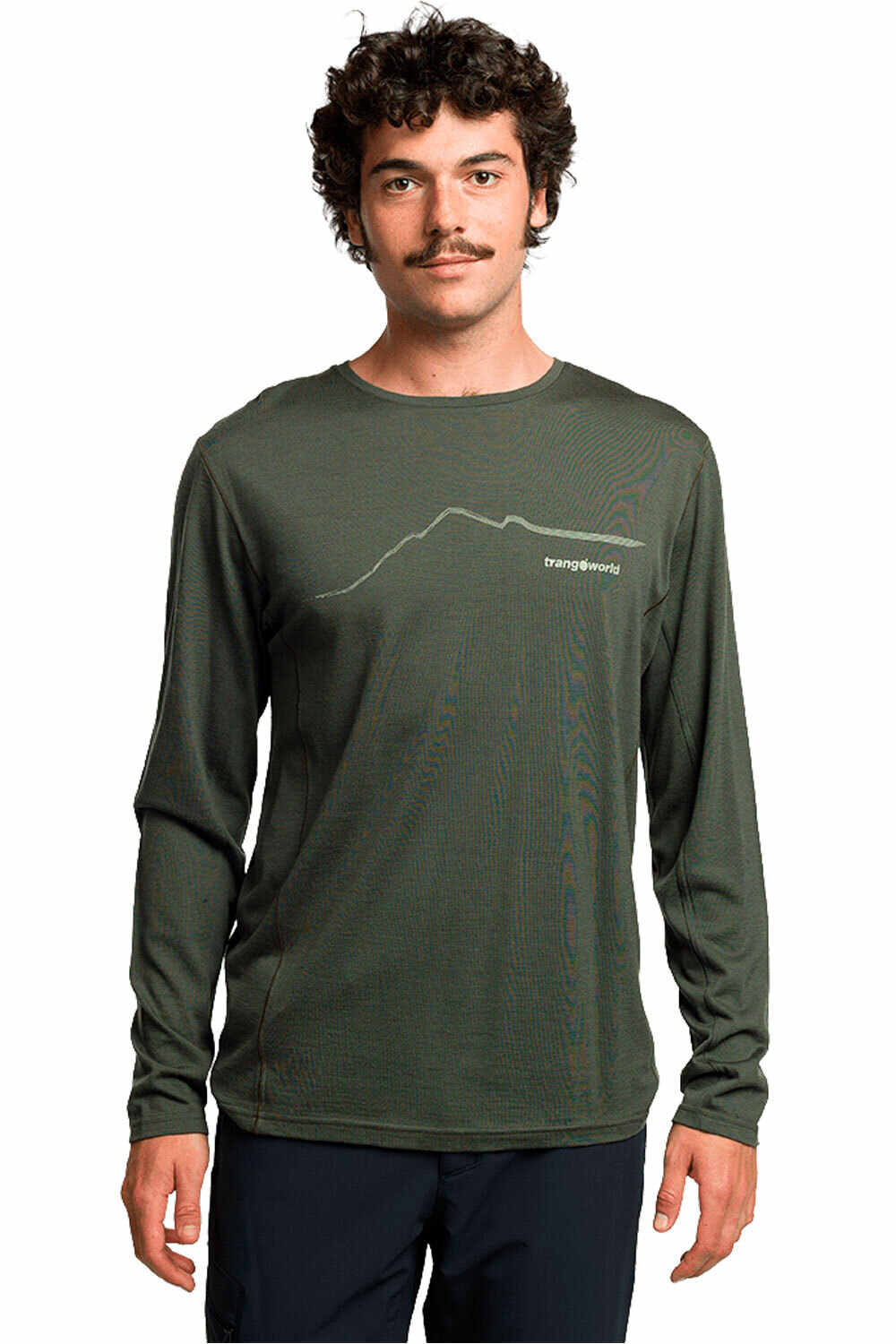 Trango camiseta montaña manga corta hombre CAMISETA AGILE vista frontal