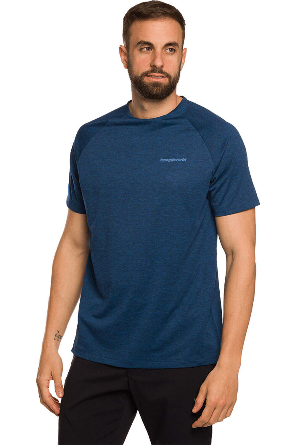 Trango camiseta montaña manga corta hombre CAMISETA BIBANE vista frontal