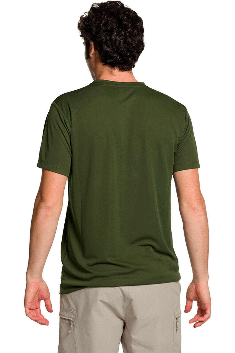 Trango camiseta montaña manga corta hombre CAMISETA BRISSON V02 vista trasera