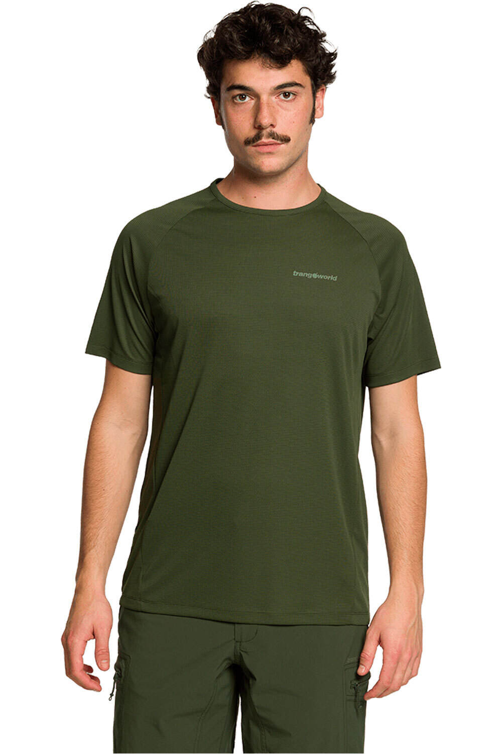 Trango camiseta montaña manga corta hombre CAMISETA COUVET vista frontal