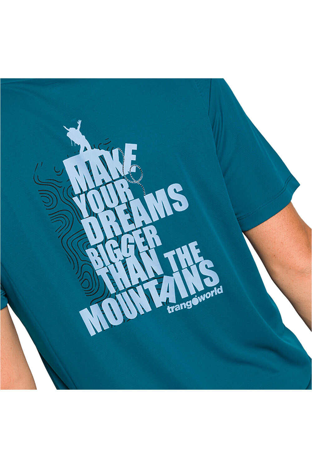 Trango camiseta montaña manga corta hombre CAMISETA KEILOR vista detalle