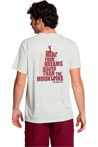 Trango camiseta montaña manga corta hombre CAMISETA KEILOR vista trasera