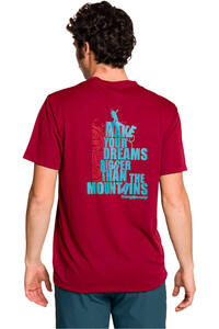 Trango camiseta montaña manga corta hombre CAMISETA KEILOR vista trasera