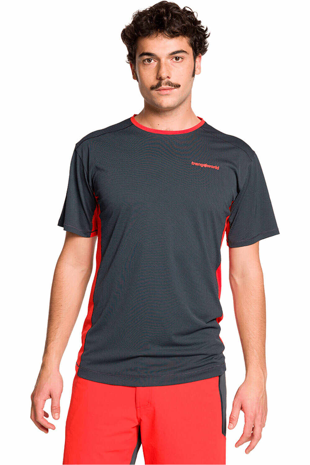 Trango camiseta montaña manga corta hombre CAMISETA RITSEM vista frontal